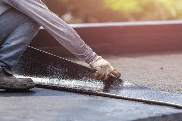 Professional Waterproofing technician working in Valders, WI